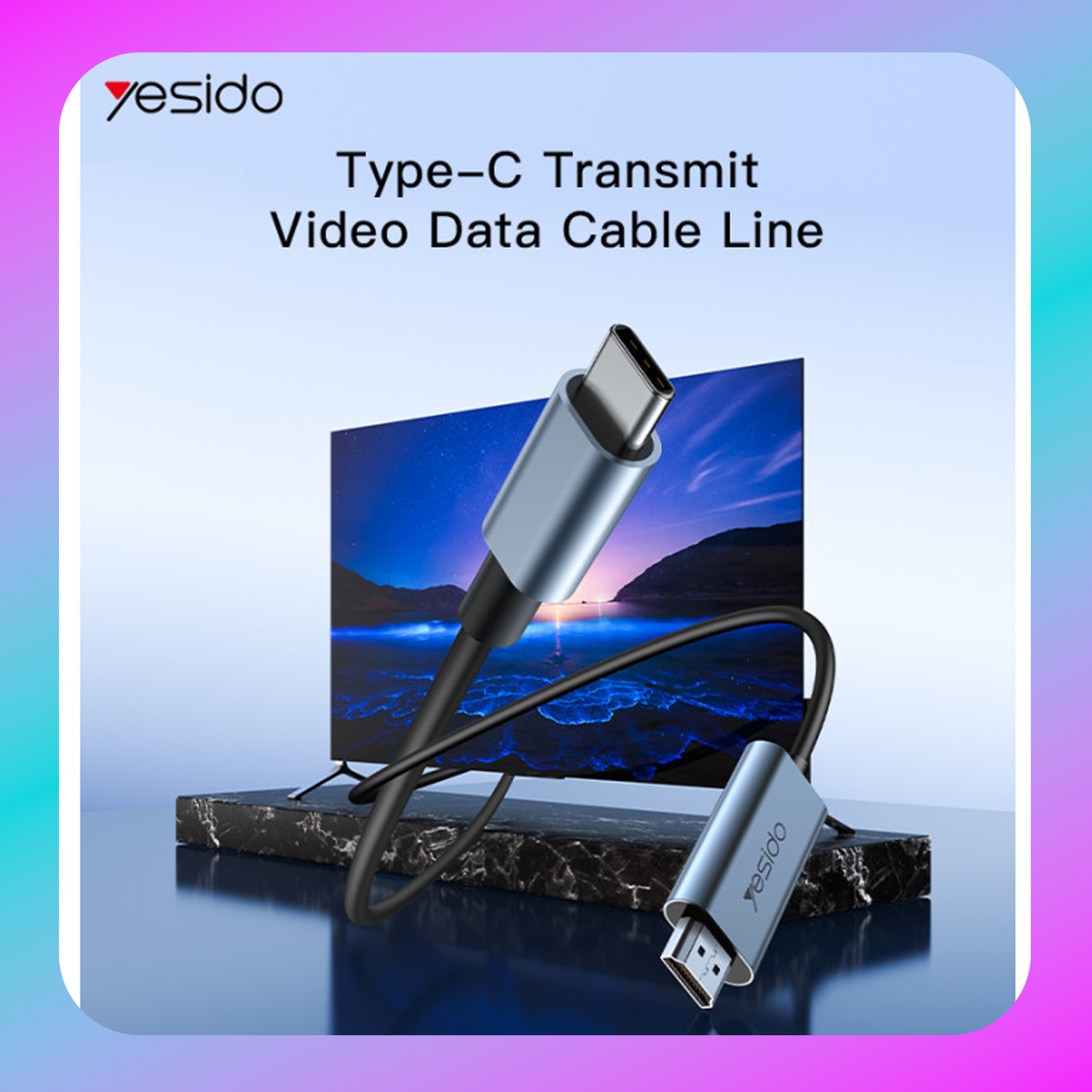 Yesido HM10 (Type-C to HDMI 4K) Secondary image