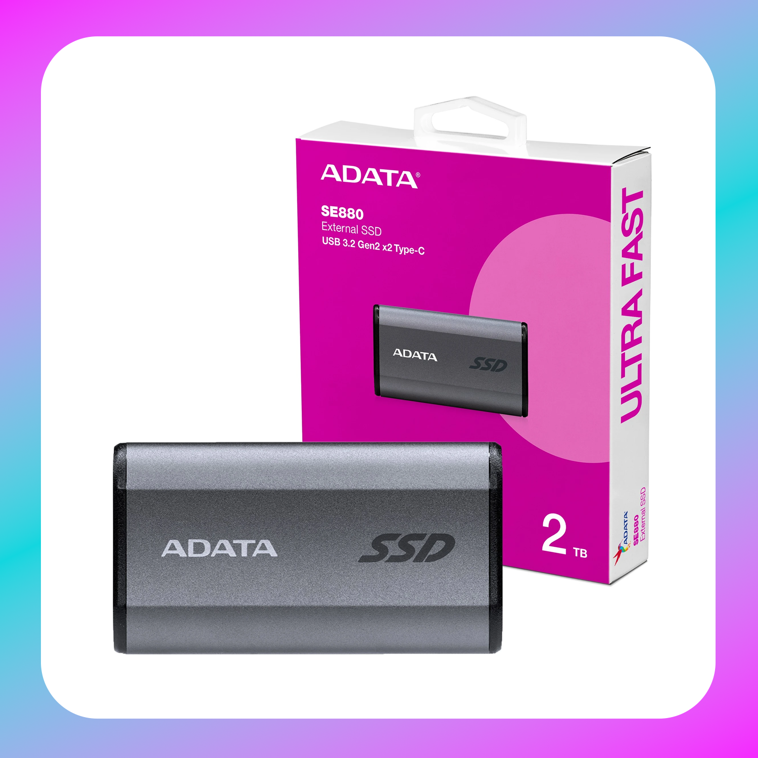 ADATA SE880 USB 3.2 (Gen 2) Type C Secondary image