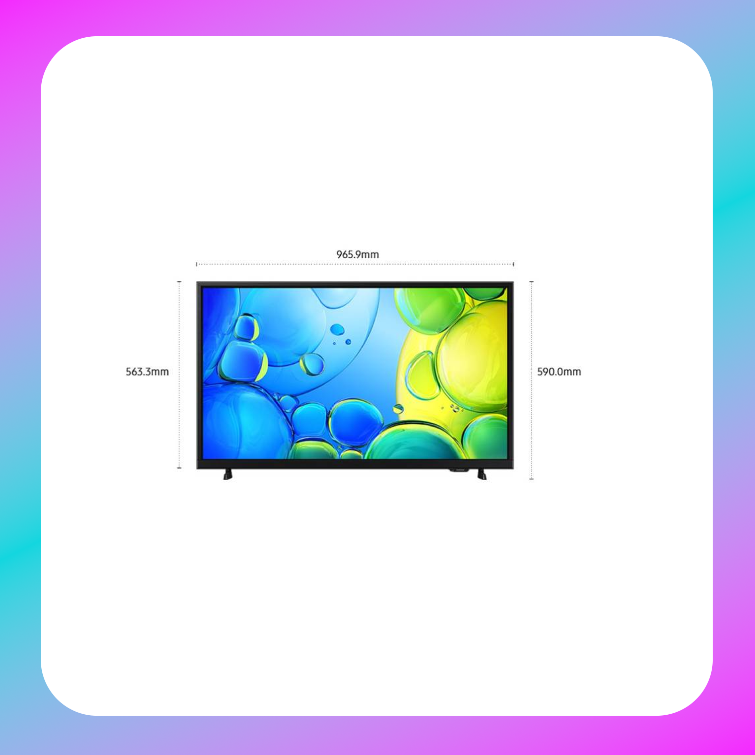 Samsung 43" FHD F6000 Smart TV / 2025