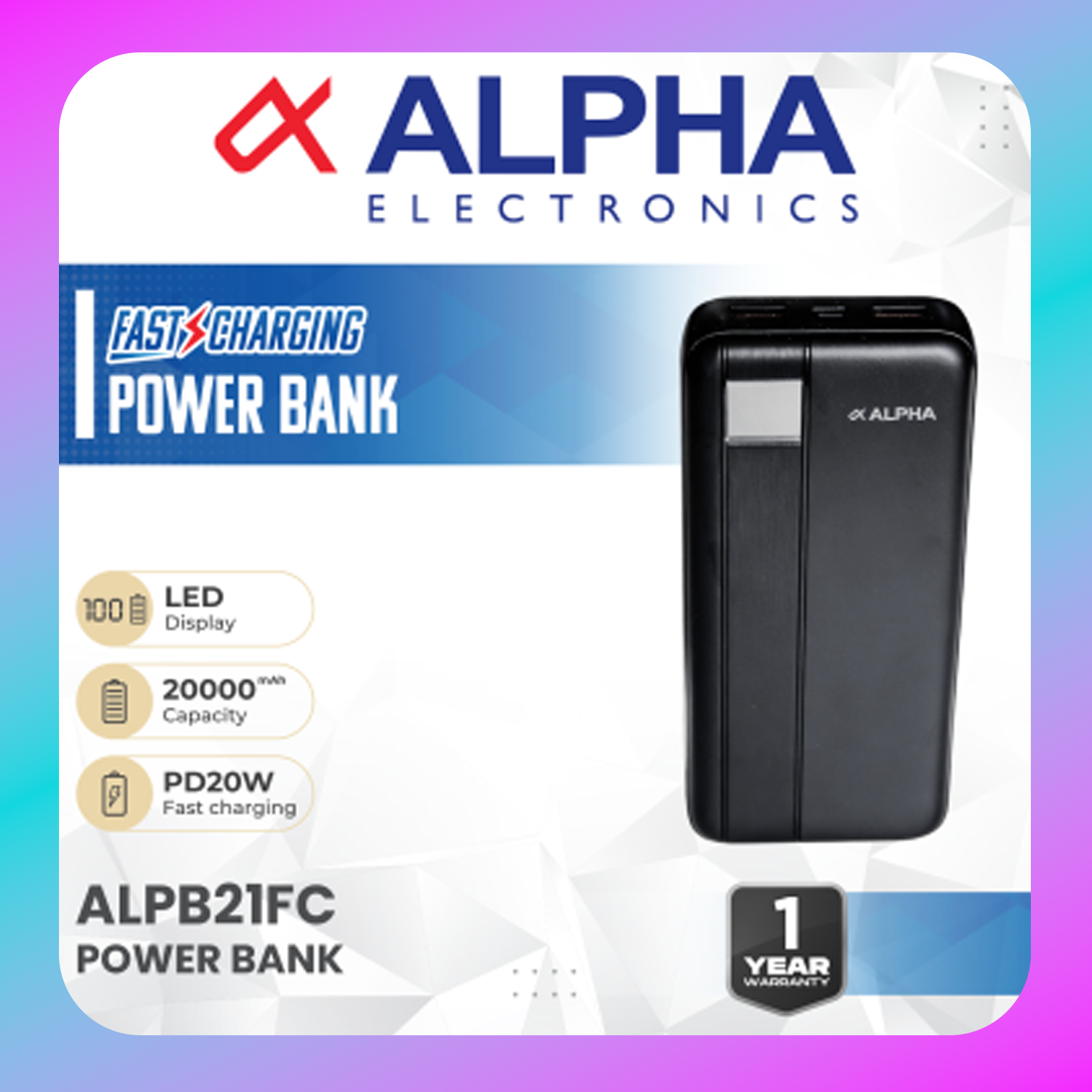 Alpha ALPB 21FC Power Bank