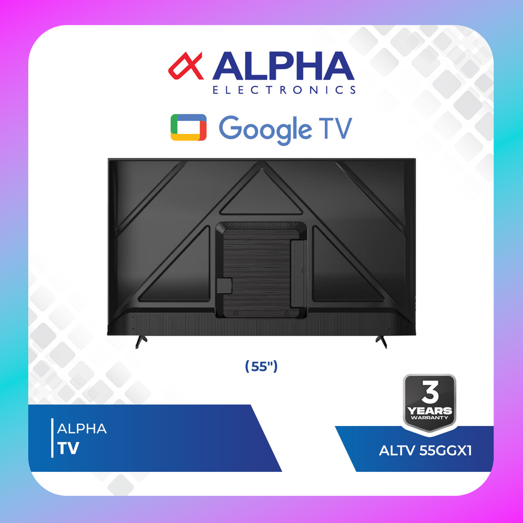 Alpha ALTV 55"GGX1 Google TV