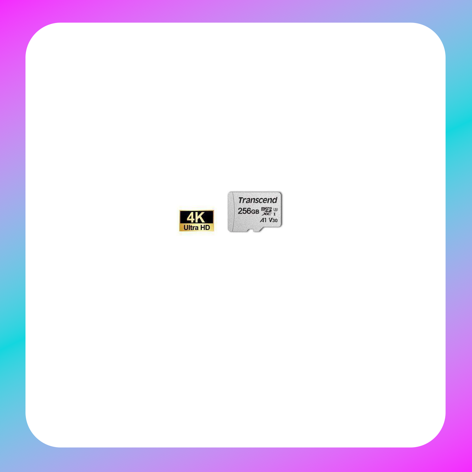 Transcend UHS-I U3A1 300SA MicroSD Secondary image