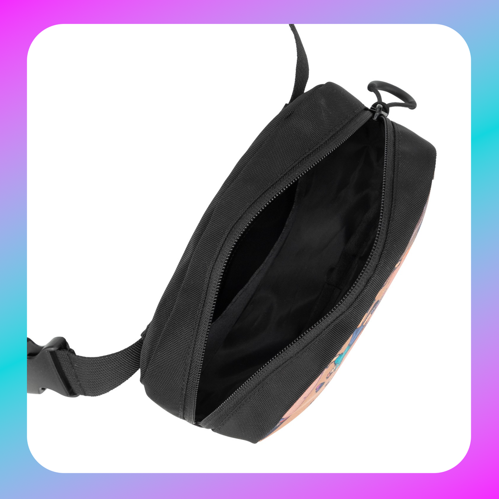 RIVACASE 5410 Agora black Waist Print bag "Skaters" /12