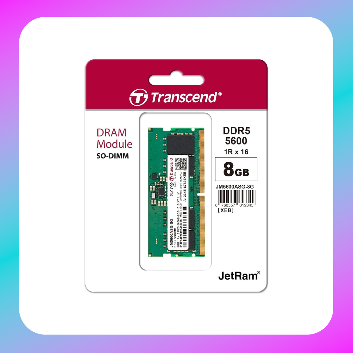 Transcend 5600MHz DDR5 SO-DIMM (NB)