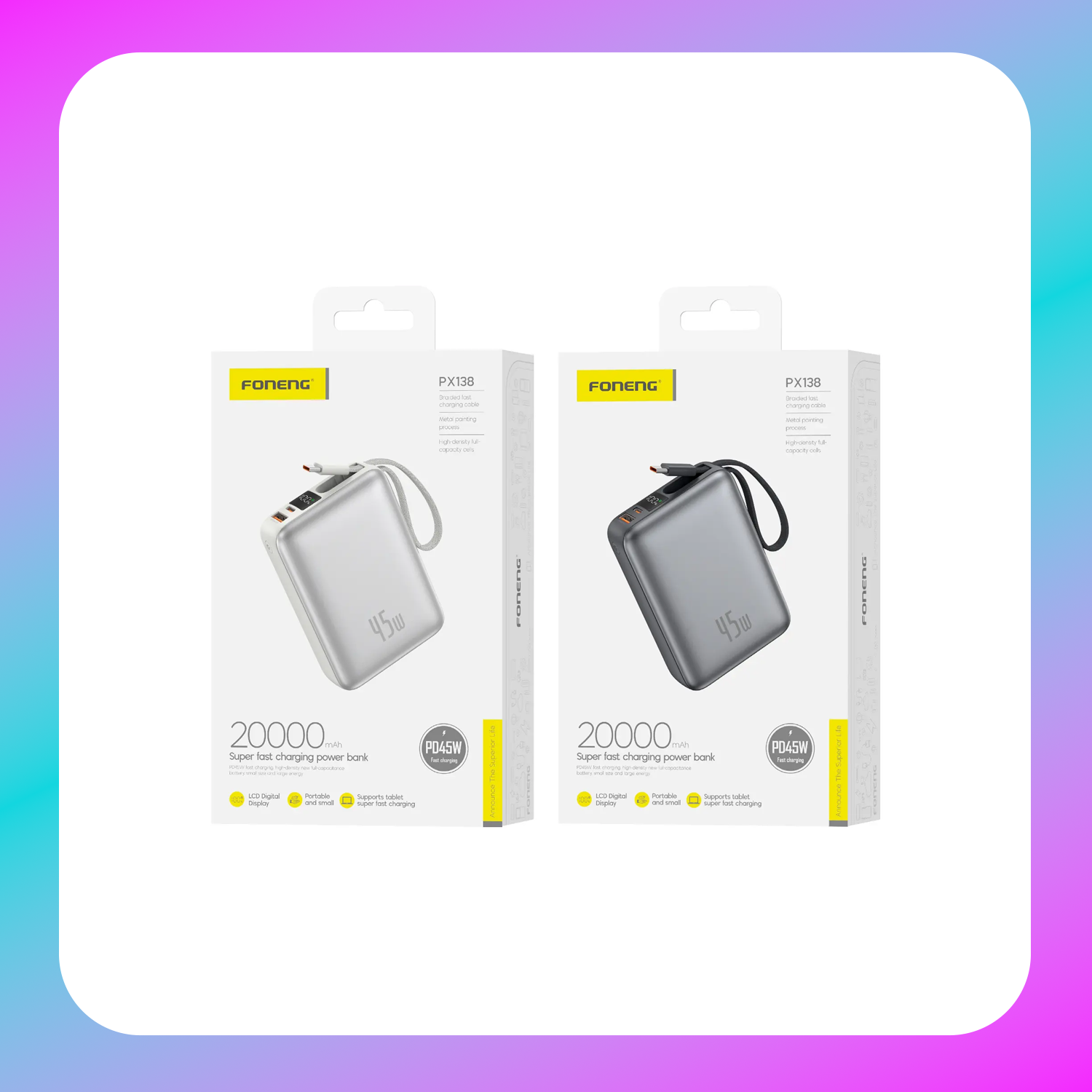 Foneng PX138 20000mAh Power Bank Secondary image