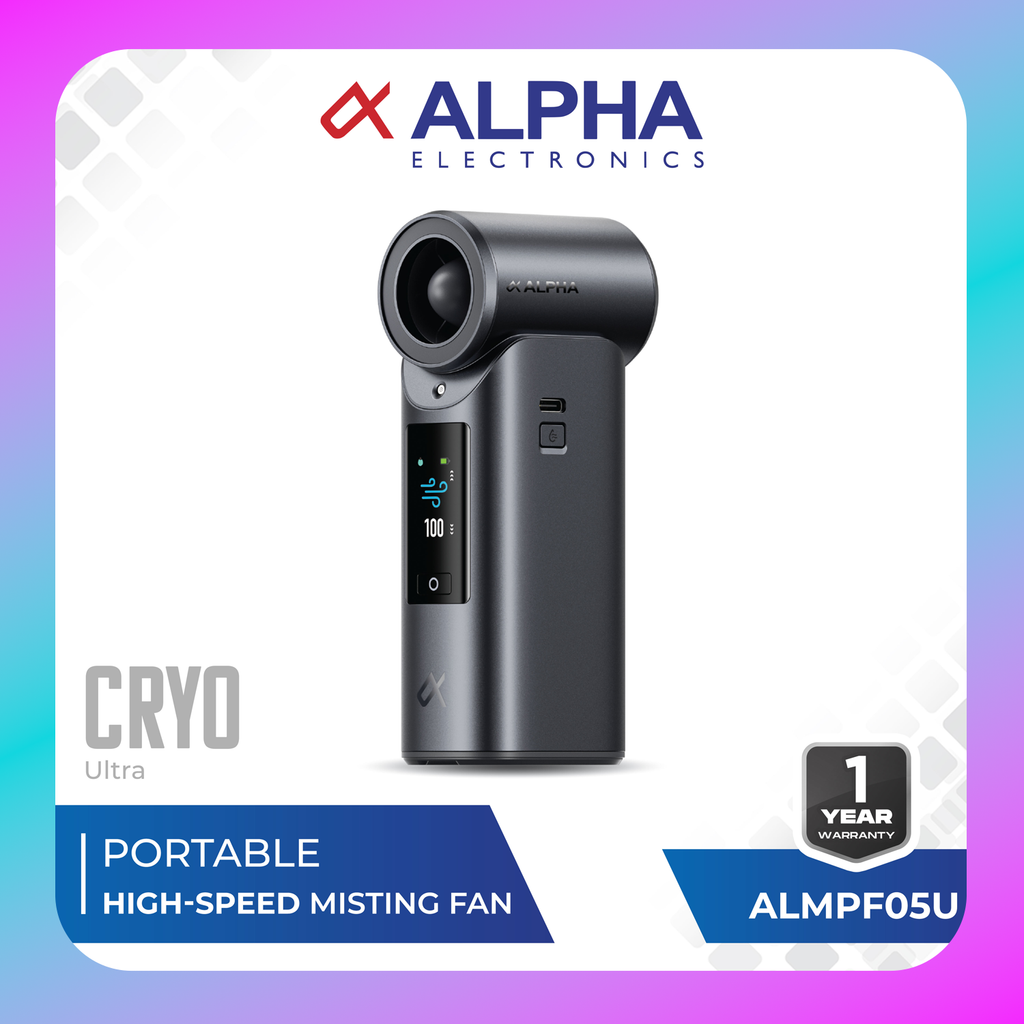 Alpha Portable High-Speed Misting Fan CRYO Ultra - ALMPF05U