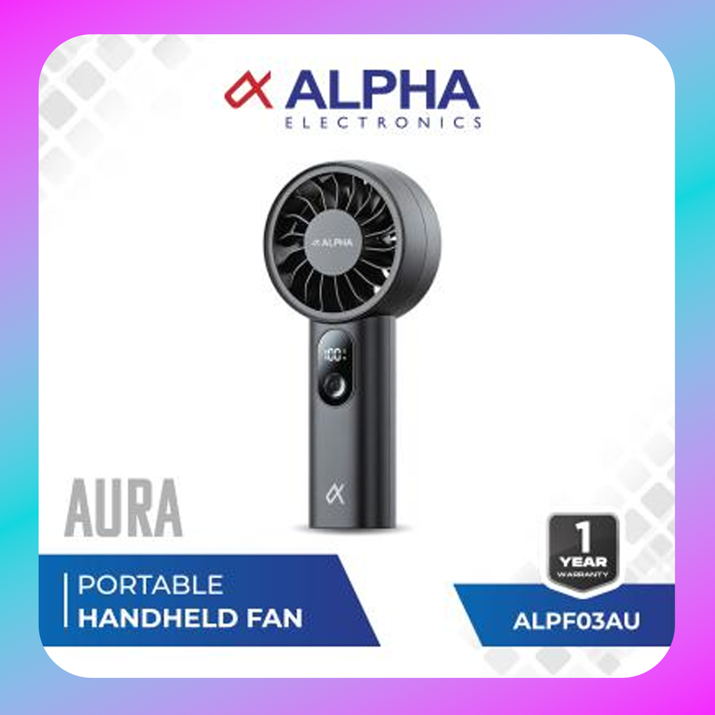 Alpha Portable Handheld Fan AURA - ALPF03AU
