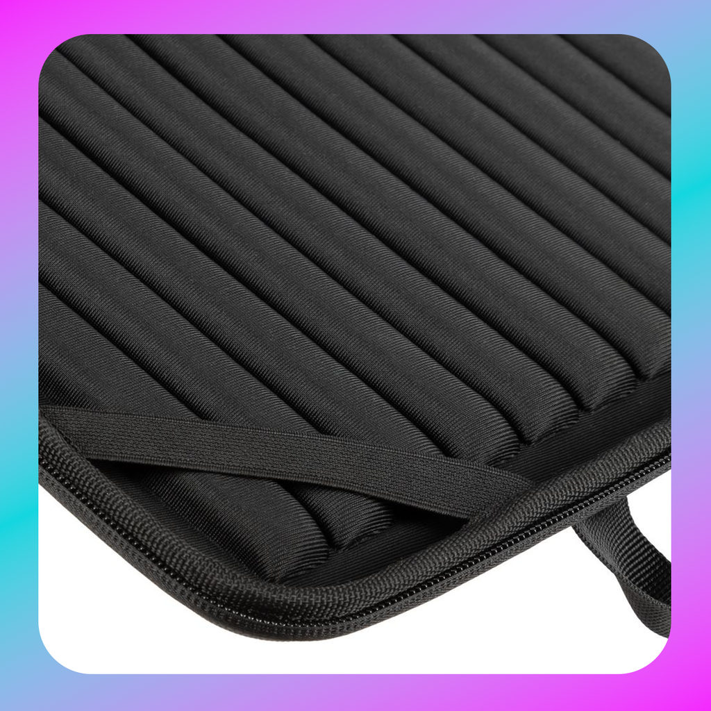 RIVACASE 5130 black Antishock hardshell MacBook Air 15 and Laptop 14" case / 12