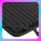 RIVACASE 5130 black Antishock hardshell MacBook Air 15 and Laptop 14" case / 12