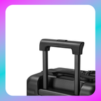 RIVACASE 8181 black Clark-ECO Hardshell carry-on hand cabin luggage 20"/28L  / 2