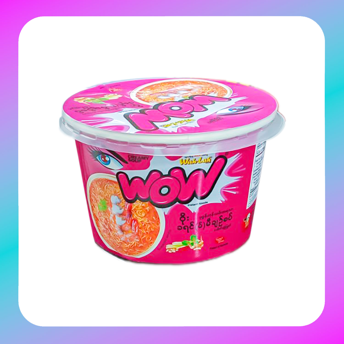 WAH-LAH NOODLE WOW (6 CUP)