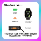 Apple Watch Ultra 3 GPS + Cellular, 49mm Black Titanium Case with Black Ocean Band – MF0J4